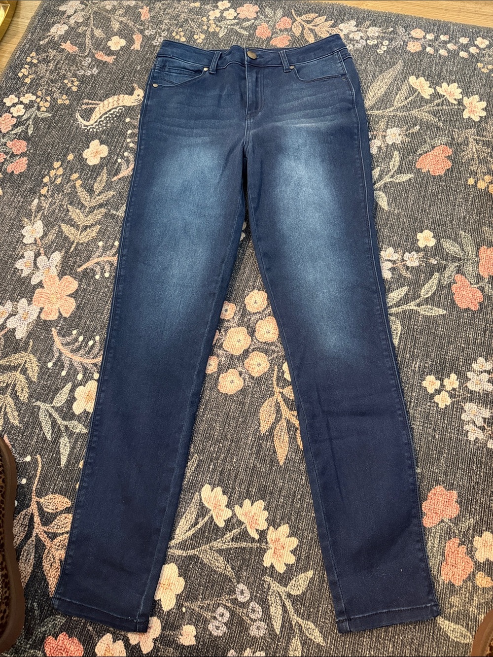 1822 butter denim  Dark Blue Skinny Jeans